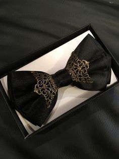 Black Ties by MH Collection Luxury Bow Tie Back Ties For Business, Luxury Bow Ties For Formal Occasions, Luxury Satin Bow Ties For Business, Luxury Black Suit And Tie Accessories As Gift, Elegant Bow Tie With Butterfly Knot, Elegant Bow With Butterfly Knot, Elegant Bow With Butterfly Knot For Black-tie Events, Formal Bow With Butterfly Knot, Formal Butterfly Knot Bow Tie