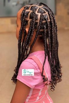 Discover New Idea of Kids Braids to Introduce into Your Routine ★ Cute Hairstyles For Year 7 Old Braids, Half Up Half Down Kids Braids, Black Kids Braids Hairstyles, Kids Braids, Lil Girl Hairstyles, Toddler Hairstyles