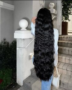 4 Feet Long Hair, Long Straight Black Hair, Healthy Black Hair, Cinnamon Hair, Long Silky Hair, Long Locks