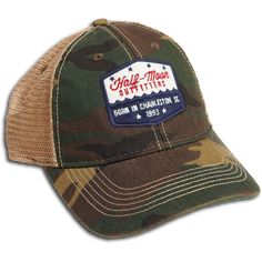 The Half-Moon Outfitters Legacy Badge Trucker Hat is a classic. It is an unstructured low profile ball cap that features 100% cotton fine gauge canvas with matching Supersoft mesh. 100% cotton twill with a proprietary wash to create a "dirty" effect Unstructured low profile fit with our famous SupersoftT mesh on trucker versions Old-school kelly green undervisor & snap back closure Cotton Trucker Baseball Cap With Curved Bill, Cotton Trucker Hat With Logo Patch For Baseball Season, Cotton Trucker Baseball Cap, Cotton Trucker Hat With Curved Bill, Cotton Trucker Snapback Hat With Curved Visor, Classic Cotton 5-panel Trucker Hat For Baseball Season, Cotton Trucker Baseball Cap, Six-panel, Cotton 5-panel Trucker Hat For Baseball Season, Truckers Hats