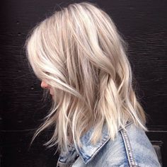 Dunner Wordend Haar, Balayage Blond, Beachy Hair, Long Bob Hairstyles, Hair Color And Cut, Blonde Bobs, Hair Envy, Cool Haircuts, Great Hair