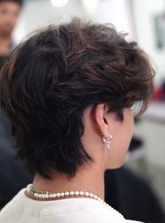 Soft Mullet, Shortish Hair, Mens Haircuts Short Hair, Hair Inspiration Short, Haircuts For Wavy Hair, Punk Hair