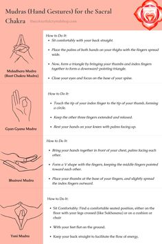 Strengthen your connection to the Earth and bring balance to your Root Chakra with these powerful mudras. By practicing these mudras, you activate the energy of the Root Chakra, fostering a deeper connection to your body and your surroundings.  Pin now to explore the power of mudras for grounding your Root Chakra! 💫  #RootChakraMudras #ChakraMudras #GroundingEnergy #RootedInStability #EmpowerYourRootChakra Root Chakra Mudra, Powerful Mudras, Karana Mudra, Healing Practices, The Root Chakra, Solar Plexus Chakra, Sacral Chakra, Solar Plexus, Witchy Stuff