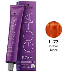 Schwarzkopf igora royal fashion lights l-77 cobre extra 60g Shampoo For Thinning Hair, Hair Dyes, Estilo Real, Thinning Hair, Fashion Lighting, Royal Fashion, Dyed Hair, Magazine, Lighting