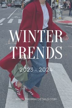 Winter Fashion Trends 2023-2024, winter fashion, fashion trends, red, peplum, metallic, velvet, pleats, quiet luxury Winter Trends 2024 Outfits, Winter Red Coat Outfit, Autumn Winter Street Style 2024, 2024 Autumn Winter, Winter Fashion Inspo 2023, Latest Winter Outfits For Women, Quiet Luxury Fashion 2024, Trends Winter 2023/24, Trending Winter Outfits 2024 Women