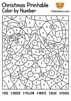 FREE Christmas Color by Number, Coloring Pages for Kids Printable Christmas Colour By Numbers For Kids, Christmas Coloring Sheets For Teens, Christmas Coloring Sheets Free Printable Kids Printables, Color By Number Christmas Printable Free, Color By Number Christmas Printable, Christmas Color By Number Free Printable, Christmas Worksheets For Kids 1st Grades, Christmas Activity Sheets Free Printable, Free Christmas Activities For Kids