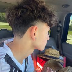 Mid Drop Fade Wavy Textured Fringe, Low Fade Curly Hair Men, Mid Taper Haircut, Low Mid Fade, Mid Taper Fade Haircut, Mid Taper Fade, Taper Fade Long Hair, Hair Types Men