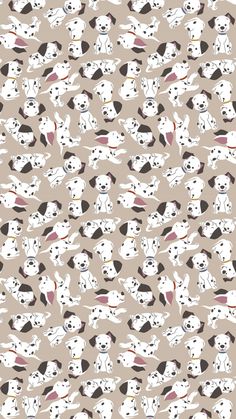 Repeating pattern art style block pop cute 101 Dalmatians dog puppy background wallpaper for mobiles pink disney Dalmatian Wallpaper Iphone, Dalmations Aesthetic, 101 Dalmations Wallpaper, Disney Dalmation, Dalmatian Wallpaper, Disney Mobile, 101 Dalmatians Disney, Disney Phone Backgrounds, Dalmatian Pattern