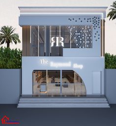 an architectural rendering of the diamond shop