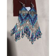 Condition New Without Tags These Are Handmade Tassel Earrings With Colorful Beads, A Hook Closure, And A Silvertone Metal. The Earrings Are Approximately 3.5 Inches Long And Have A Bohemian /Ethnic Theme.  The Earrings Come As A Set Of One And Are Designed For The Lobe Ear Area A Hook, Tassel Earrings, Tassels, Silver Tone, Jewelry Earrings, Women Jewelry, Beads, Tags, Silver