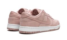 The Women’s Nike Dunk Low PRM “Pink Oxford” is a women’s-exclusive colorway of the retro basketball shoe with a mostly monochromatic pink appearance.  This Dunk Low features a pink nubuck construction with tonal overlays and Swoosh branding on the sides.  Tonal “Nike” branding appears on the tongue tag and heel.  A white rubber midsole adds contrast to the look, and a Pink Oxford outsole finishes off the shoe’s design.  Release date: April 22, 2023 Pink Oxford Shoes, Womens Dunk Low, Monochromatic Pink, Nike Dunks Low, Low Dunks, Dunks Low, Retro Basketball Shoes, Nike Branding, Retro Basketball