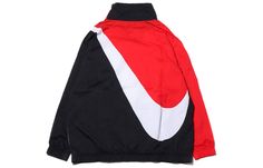 Women's Nike Sportswear Swoosh Woven Sports Red Jacket BV3686-010