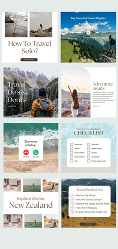 These Instagram templates are perfect for travel agents, travel bloggers, travel influencers, etc. Get these Instagram templates to make your social media content look professional and stylish! Instagram Travel Aesthetic, Travel Blog Instagram Feed, Travel Agent Instagram Content, Aesthetic Instagram Feed Travel, Travel Instagram Template, Travel Agent Instagram Feed, Travel Agency Content Ideas, Travel Content Ideas Instagram, Travel Agency Social Media Design