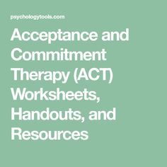 Acceptance Worksheets, Speech Teacher, Motivational Interviewing, Health Activities