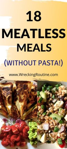 Filling Meatless Dinners, No Meat Dinners Meatless Meals Healthy, Easy Meals Without Meat, Simple Meatless Meals, Lent Dinner Ideas Meatless Recipes, Kid Friendly Meatless Meals, Low Carb Meatless Meals