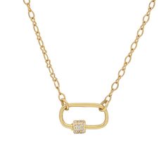 Simple, dainty and so chic! Wear by itself for a minimalist look or layer with other necklace for a trendy layered look. gold- filled chain gold-plated dainty charm with cubic zirconia pendant is approx 1/2" wide lobster clasp available in 15" or 16" chain with 1" extender Chain Gold, Sporty Outfits, Lobster Clasp, Arrow Necklace, Gold Filled