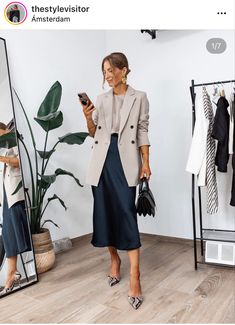 Mode Over 50, Paris Mode, 가을 패션, Work Outfits Women