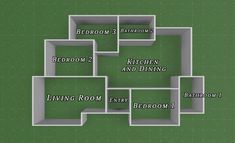 the floor plan for a bedroom and dining room is shown in this graphic above it's description