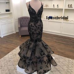 Black Lace Mermaid Dress, Mermaid Black Wedding Dress, Prom Dresses Black Lace, Black Lace Evening Gown, Goth Prom Dress, Prom Attire, Black Mermaid Dress, Black Mermaid Prom Dress, Black Lace Prom Dress