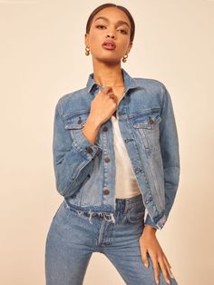 Brand Direction, Interview Suits, Commercial Modeling, Denim Photoshoot, Vintage Levis Jacket, Be More Sustainable, Demin Jacket, Denim Jacket Fashion, Clothing And Textile