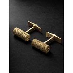 Mr Mario Buccellati's unrivalled skill earned him the nickname 'Prince of Goldsmiths' and the Milanese house continues to honour the founder's reputation with its exquisite work. Made using traditional methods, these cufflinks are cast from gold in a cylinder shape and intricately scored with an Etruscan pattern, one of the label's signature engraving techniques. Etruscan Pattern, Engraving Techniques, Cylinder Shape, Mr Porter, Gentleman, Cufflinks, Porter, Mario, Prince