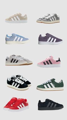 #adidas # campus Painted Adidas, Adidas Campus 80s, Cute Sneakers