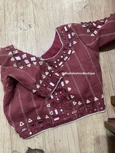 Readymade saree blouse for women party wear blouses Fancy Mirror work blouse Maroon Blouse Choli Blouse for lehenga Bollywood sari Crop top Blaus Design, Blouse For Lehenga, Mirror Work Saree Blouse, Mirror Blouse Design, Fancy Mirror, Lehenga Sari, Lehenga Bollywood, Fancy Mirrors, Mirror Work Saree