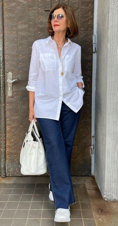 Older Women Fashion, Smart Outfit, Stylish Clothes, Classy Casual Outfits, Classy Casual, Casual Chic Outfit, Summer Fashion Outfits