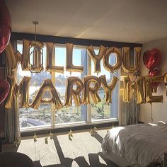 balloons that say you're happy in front of a window with the words balloon letters