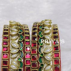 Silkthreadbangles on Instagram: "Lotus design kundan bangles Specialised in bridal and daily wear bangles! Customised kundan silk thread bangles! Whatsapp :7338927782 https://wa.me/message/45GNVNCOWZRBM1 Instagram: https://instagram.com/priyascollectionz?utm_medium=copy_link Facebook: https://www.facebook.com/priyascollectionz?mibextid=LQQJ4d ✅completely handmade ✅urgent orders taken ✅ design and colour can be customised ✅ size available from kids size to 2.10 ✅bulk orders accepted 🎁return gifts available 🎁 Why are you waiting then. Get your jewellery customised @priyascollectionz #silkthreadbangles #silkthreadjewellery #muhurthambangles #weddingbangles #silkthreadjhumkas #colourkundanbangles #kundanbangles #bridalbangles #babyshowerreturngifts #babyshowerbangles #returngifts # Silkthread Kundan Bangles, Bridal Silk Thread Bangles Set, Silk Thread Bangles Design Kundan, Kundan Bangles Design, Thread Bangles Silk Handmade