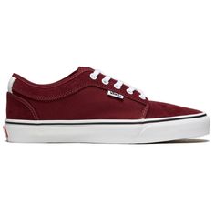 New Without Box Brand: Vans Color: Burgundy Red Size: Women's 7.5 Men's 6.5 Vans Chukka Low-Top Sneakers Ever Wondered What Is Was Like To Be A Professional Skateboarder? You Can Now Step In Their Shoes Thanks To These Chukka Low Sneakers From Vans. Show Us Your Backside 180. Highlights * Port Royale * Front Lace-Up Fastening * Round Toe * Flat Rubber Sole * These Styles Are Supplied By A Premium Sneaker Marketplace. Stocking Only The Most Sought-After Footwear, They Source And Curate Some Of Th Vans Chukka Low, Van Color, Vans Red, New Vans, Skateboarder, Red Suede, Low Sneakers, Womens Vans, Show Us