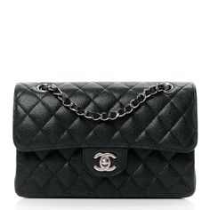 This is an authentic CHANEL Caviar Quilted Small Double Flap in Black. This chic shoulder bag is crafted of diamond quilted caviar leather in black. The bag features a gold chain link leather threaded shoulder strap and front flap with a gold Chanel CC turn lock. The flap opens to an inner flap and a burgundy leather interior with patchpockets. Luxury Caviar Leather Evening Bag, Designer Caviar Leather Bags For Formal Occasions, Black Caviar Leather Evening Bag, Classic Formal Caviar Leather Bag, Everyday Luxury Caviar Leather Bag, Luxury Caviar Leather Bag For Everyday, Elegant Bag In Textured Caviar Leather, Elegant Bags In Textured Caviar Leather, Elegant Textured Caviar Leather Bag