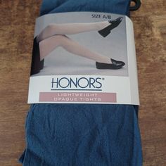 Blue Honors Lycra Tights A/B Blue Stretch Hosiery For Spring, Stretch Blue Tights For Spring, Blue Stretch Tights For Spring, Blue Tight Hosiery For Spring, Stretch Blue Legwear For Spring, Blue Stretch Legwear For Spring, Fitted Blue Casual Legwear, Blue Fitted Legwear For Spring, Accessories Blue