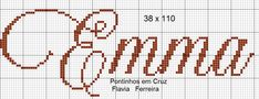 a cross stitch pattern with the word love and an image of a bird on it