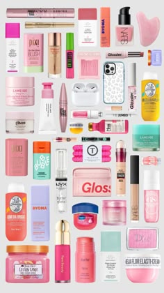 Preppy Makeup Wishlist, Wishlist Makeup And Skincare, Stuff To Get At Ulta, Makeup Preppy Products, Preppy Make Up Products, Danish Pastel Makeup, Skincare And Makeup Aesthetic, Skincare As Makeup, Girl Needs Products