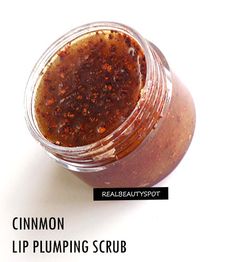 DIY NATURAL LIP SCRUB FOR LIGHTENING AND PLUMPING LIPS Diy Scrubbies, Lighten Lips, Plumping Lips, Diy Lip Scrub, Diy Beauty Products, Diy Facials, Natural Face Scrub, Exfoliating Lip Scrub, Lip Scrub Homemade