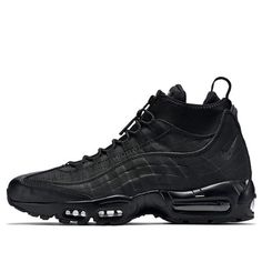 Nike Air Max 95 Sneakerboot 'Black' 806809-002 (SNKR/Retro/Mid Top) Airmax 95, Nike Airmax 95, 95 Nike, Marathon Running Shoes, Mid Top, Nike Air Max 95, Air Max 95, Running Shoes Sneakers, Sneaker Collection