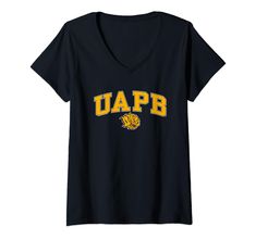 PRICES MAY VARY. Officially Licensed University of Arkansas at Pine Bluff apparel. Show your support for the Golden Lions with this UAPB logo apparel! The soft material and digitally printed logo make this a great addition to any UAPB Golden Lions apparel collection! Wear this fan favorite Arkansas Pine Bluff Golden Lions apparel to the big game or just hanging out around the house. Lightweight, Classic fit, Double-needle sleeve and bottom hem Golden Lions, University Of Arkansas, Clothing Logo, Big Game, Arkansas, Soft Material, The Golden, Hanging Out, Special Features