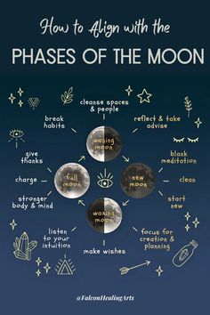 The Phases Of The Moon, Moon Astrology, Moon Reading, New Moon Rituals, Energy Healing Spirituality, Magical Life, Phases Of The Moon