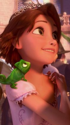 the princess and the frog from tangled tale