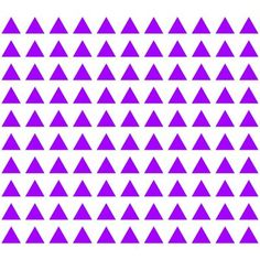 purple triangles are arranged in the same pattern