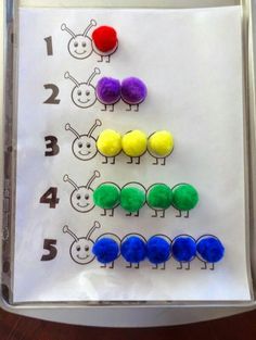 the very hungry caterpillar counting game for toddlers