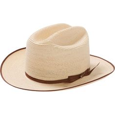 Stetson's Open Road Hemp Straw Hat takes a traditional western silhouette and rugged hemp construction to create a style straight out of American history. The cattleman crown, grosgrain details, and sheepskin sweatband offer a heritage look and feel that dresses up workwear and urban apparel. Western Style Panama Hat With Flat Bill For Outdoor, Western Panama Hat With Flat Bill For Country Events, Western Style Flat Bill Panama Hat For Country Events, Western Panama Hat For Country Events, Country Style Flat Bill Hats For Rodeo, Country Style Flat Bill Hats For Ranch, Western Style Panama Hat With Flat Brim For Outdoor, Country Style Panama Hat With Flat Bill For Ranch, Country Style Flat Bill Panama Hat For Ranch