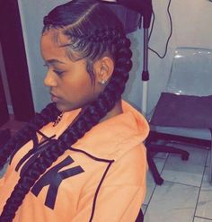 French Braids, Loose Waves Hair, Girl Braids, Girls Hairstyles Braids, Braids With Weave, Girls Braids