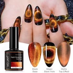 Color: GY91-6 Eye Nail Design, Nail Magnetic, Nail Cat, Nail Effects, Nail Gel Polish, Cat Eye Gel, Cat Eye Nails