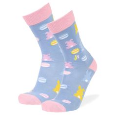 Easter Bunny Crew Socks Blue / Large Cute Blue Socks For Stocking Stuffers, Easter Socks, Here Comes Peter Cottontail, Peter Cottontail, Sunday Style, Special Olympics, Fun Socks, Crazy Socks, Easter Sunday