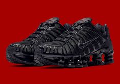 Nike Shox For Women, Red Color Combinations, Scuba Diving Gear, Tenis Nike, Diving Gear, Air Jordan 3, Comme Des Garcons