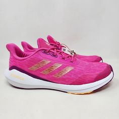 New Without Original Packaging. Girls Youth Size. Item Exactly As Shown In The Pictures. Please See All Pictures For Full Item Condition And Details. Let Me Know If You Have Any Questions! Adidas Pink, Shoes Adidas, Pink Adidas, Shoes Color, Adidas Shoes, Let Me Know, Kids Shoes, Running Shoes, Kids Shop