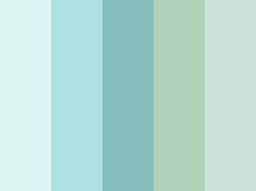 a blue and green striped background