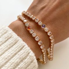 special coating #bracelet Jan 20, Tennis Bracelet, Steel Bracelet, Stone Bracelet, Stainless Steel Bracelet, Diamond Bracelet, Tennis, Handmade Items, Bangles